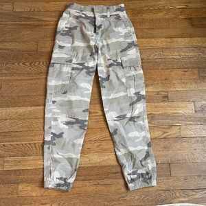 Camo cargo pants